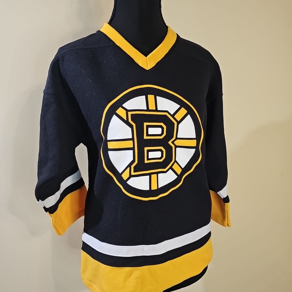 NHL Boston Bruins Jersey Shirt 3/4 Sleeve